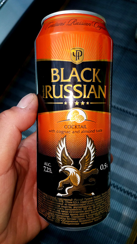 can of an alcoholic mix drink