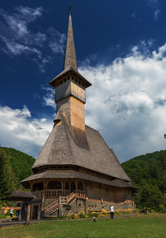 Bukovina, Romania, famous for wooden monasteries