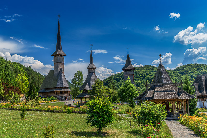 Romania's wooden monastery
